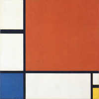 Composition with Red, Blue and Yellow, 1930